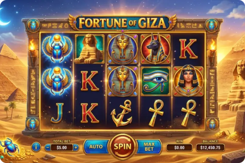 Tragamonedas Fortune of Giza