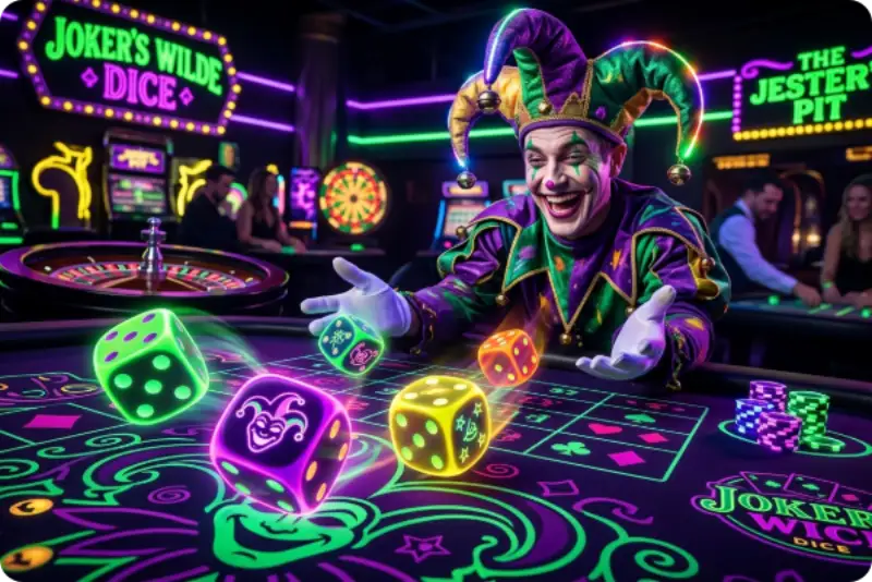 Tragamonedas Joker Dice