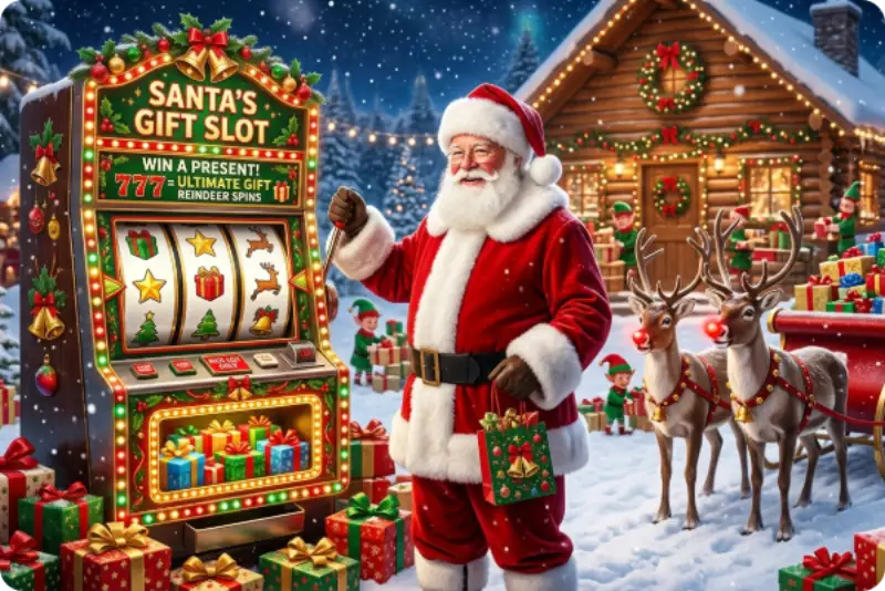 Tragamonedas Santa Great Gift - captura de pantalla