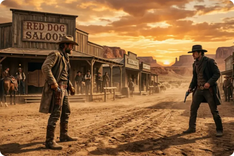 Tragamonedas Wild West Duels